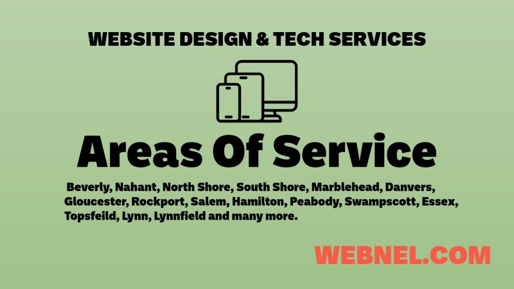 WEBSITE DESIGN & TECH SERVICE – NORTH SHORE – SOUTH SHORE, MASS